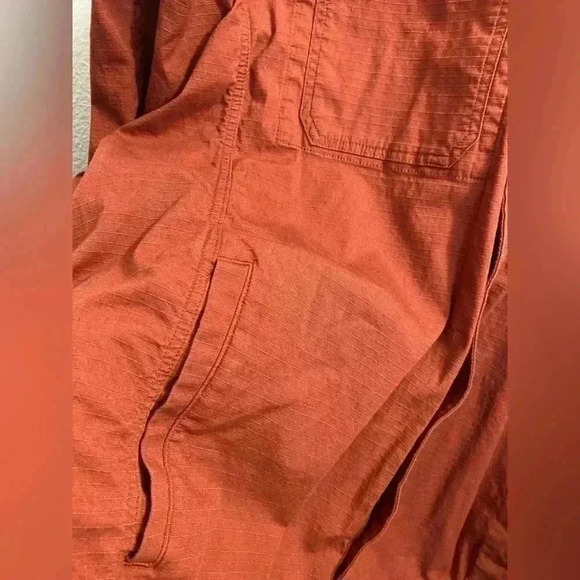 Vintage LL Bean Men's shirt shacket slightly fitted 3XL Reg  pockets mud 513057 - Picture 6 of 9